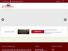 Tablet Screenshot of normandieperce.com
